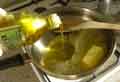 Adding olive oil and butter