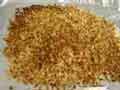 Browned chopped almonds