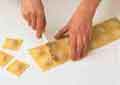 Cutting ravioli