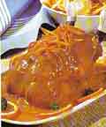 Anatra all arancia or duck with orange