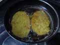 Escalopes frying