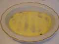 Finished custard layer