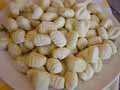 Finished potato gnocchi