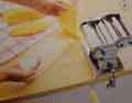 Folding and flouring pasta dough