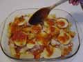 Final sauce layer