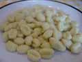 Gnocchi on a plate