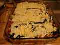Lasagna cheese layer