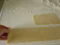 Laying out the tortelli pastry