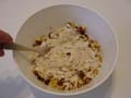 Mix dry ingredients for pattona dura