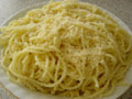 Pasta in bianco Pasta in bianco