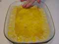 Pinch pastry edge to make decorative pattern Pinch pastry edge to make decorative pattern
