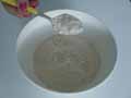 Adding plain flour Adding plain flour