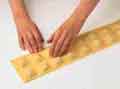 Ravioli covered