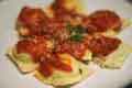 Ravioli on a plate