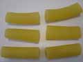 Rigatoni pasta tubes