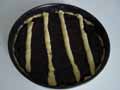 Strips of pastry Strips of pastry