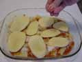 Salt added to potatoes