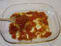 First sauce layer