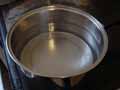 Saucepan water