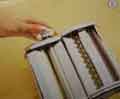Setting controls on pasta machine