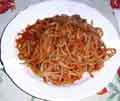 Spaghetti al sugo