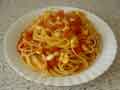 Spaghetti wirh garlic