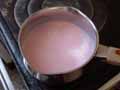 Stir blancmange