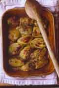 Stuffed onion skins Stuffed onion skins