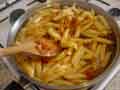 Toss the pasta