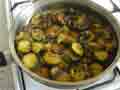 Zucchini after 25 minutes