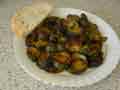 Finished zucchini fritti